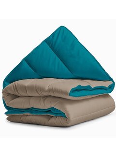 Sleeptime Dekbed Zonder Overtrek - Teak/Plume All-in One Lazy
