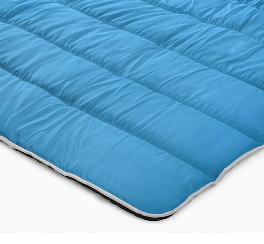 Dekbed Zonder Overtrek - Zwart/Blauw All-in One Lazy