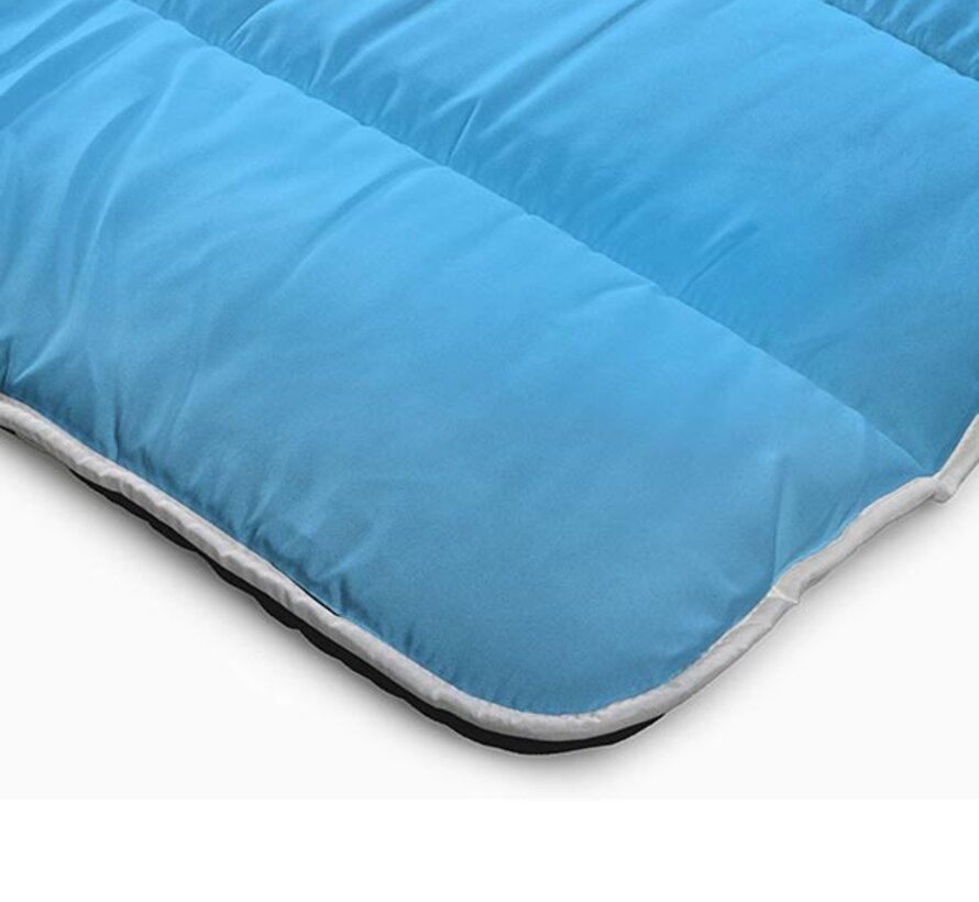 Dekbed Zonder Overtrek - Zwart/Blauw All-in One Lazy