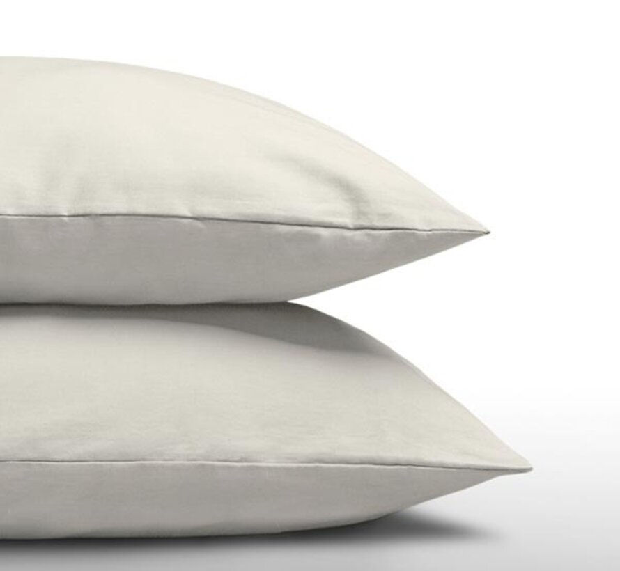 2-Pack: Kussenslopen - Katoen - Creme