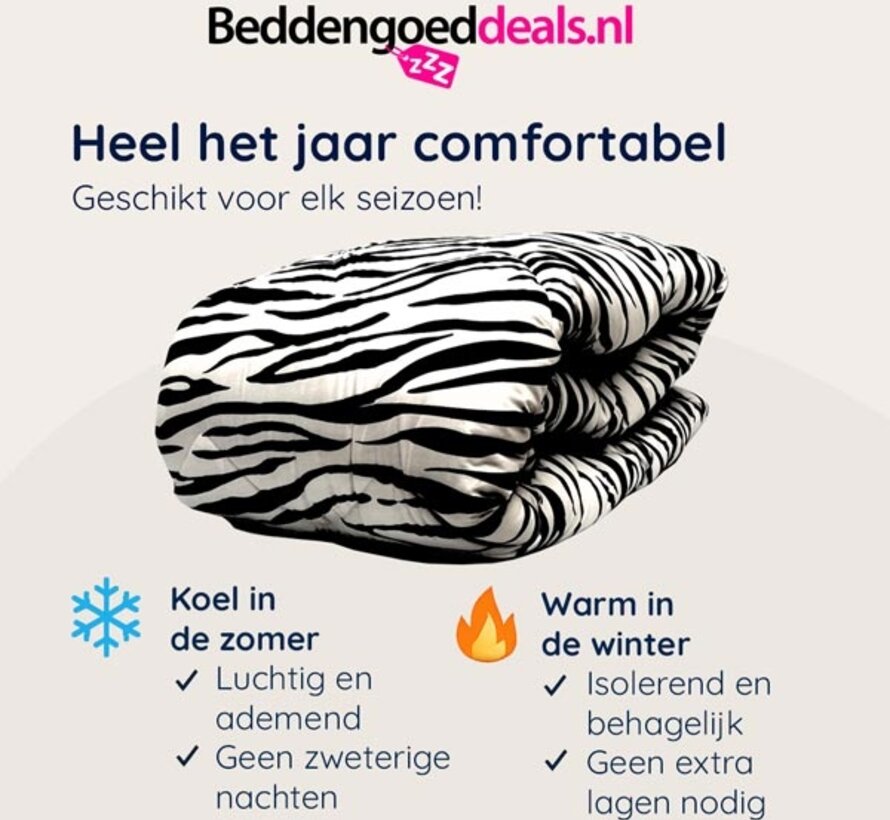 Dekbed Zonder Overtrek - Zebra