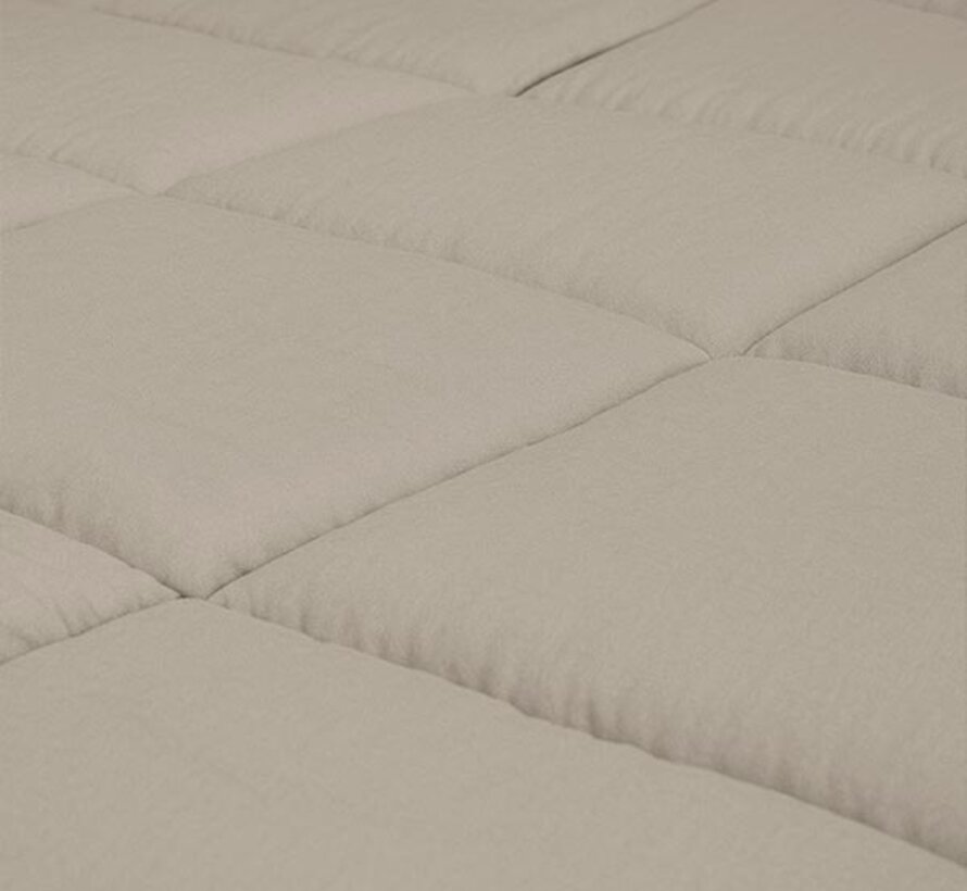 Dekbed Zonder Overtrek - Zand Stone Washed