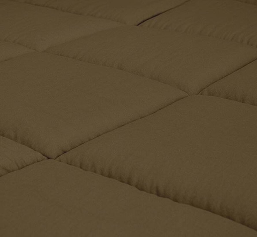 Dekbed Zonder Overtrek - Taupe Stone Washed