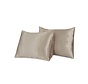 2-Pack: Kussenslopen - Satin - Taupe/Champagne