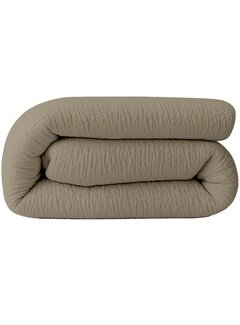 Zydante Dekbed Zonder Overtrek - Taupe Micro Mousseline