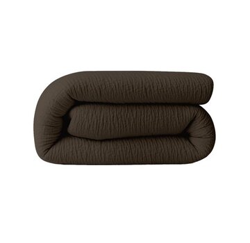 Zydante Dekbed Zonder Overtrek - Chocoladebruin Micro Mousseline