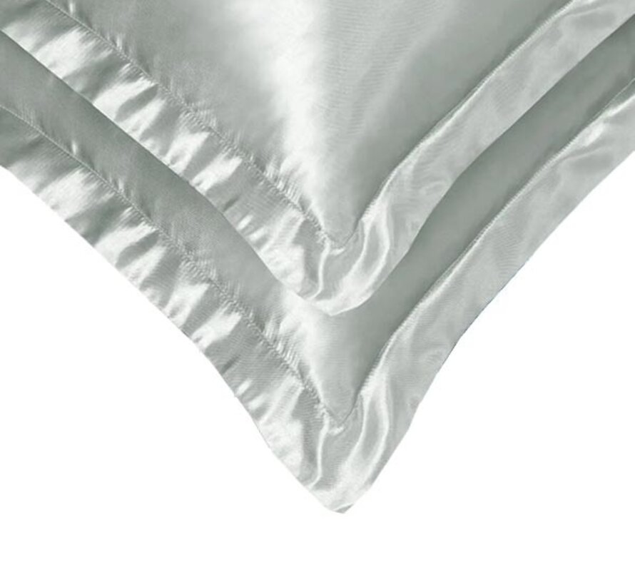 2-Pack: Kussenslopen - Satin - Zilver