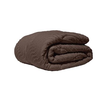 Zydante Dekbed Zonder Overtrek - Bruin Tufted Waves