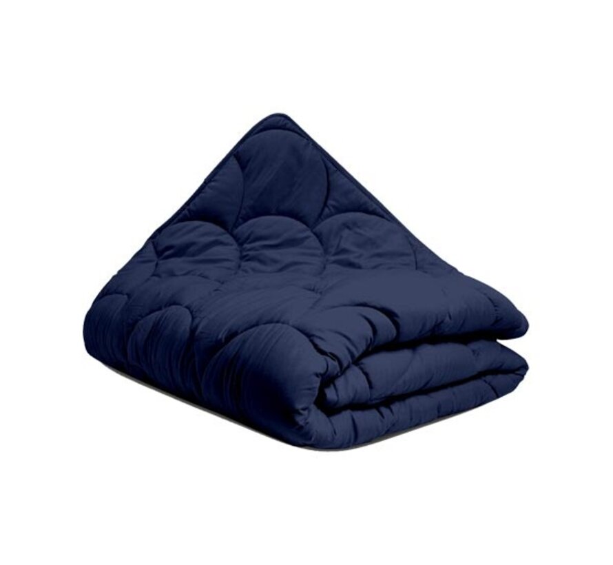 Dekbed Zonder Overtrek - Donkerblauw Easy