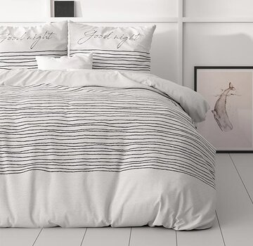 Sleeptime Classy Sleeptight 2 - Wit Dekbedovertrek