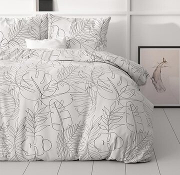 Sleeptime Classy Simply - Wit Dekbedovertrek