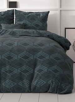 Sleeptime Classy Wavey - Navy Dekbedovertrek