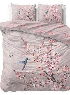 Dreamhouse Nature Blossy - Roze Dekbedovertrek