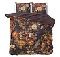 Art Flowers - Bruin/Multi Dekbedovertrek