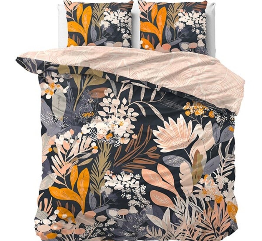 Mystical Garden - Zwart/Multi Dekbedovertrek