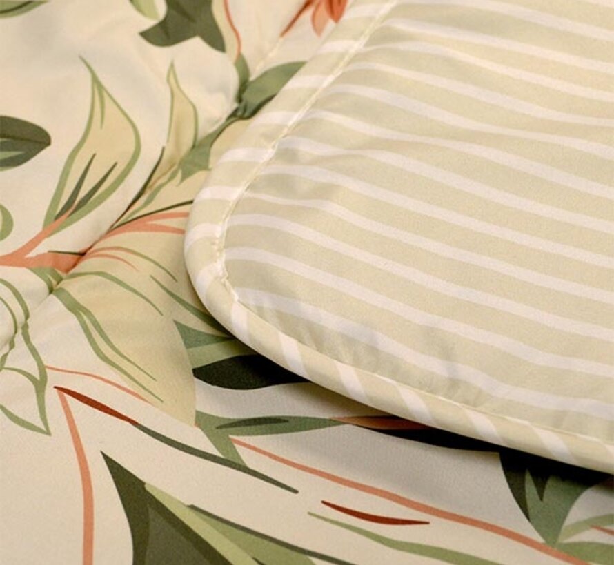 Dekbed Zonder Overtrek - Floral Green