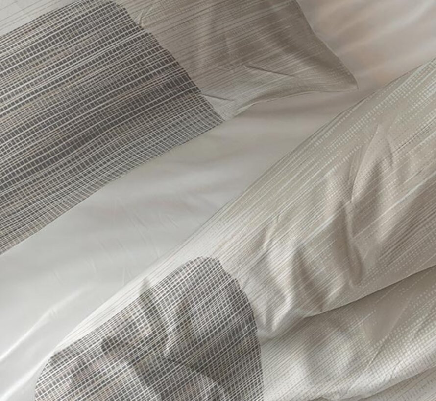 Dune - Grijs Dekbedovertrek