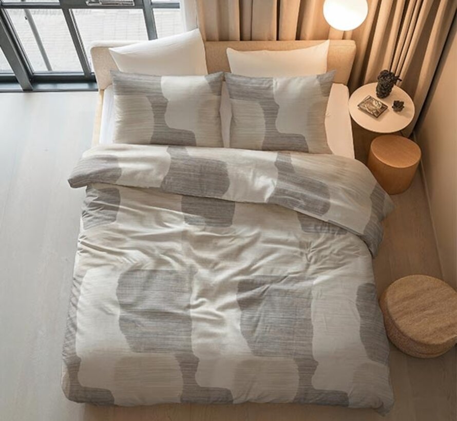 Dune - Grijs Dekbedovertrek