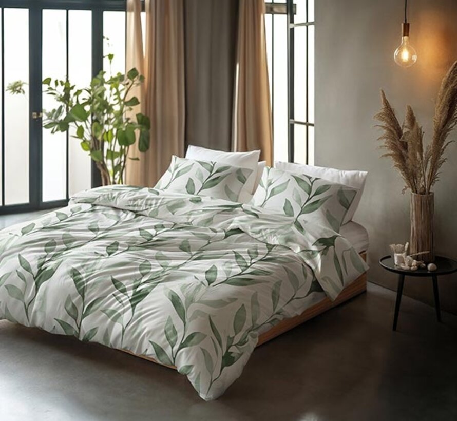 Urban Greenhouse - Groen Dekbedovertrek