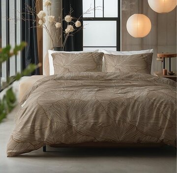 Sleeptime Pure Amber - Beige/Bruin Dekbedovertrek