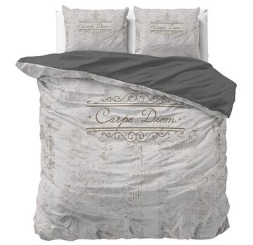 Sleeptime Essentials Carpe Diem 2 - Zand Dekbedovertrek