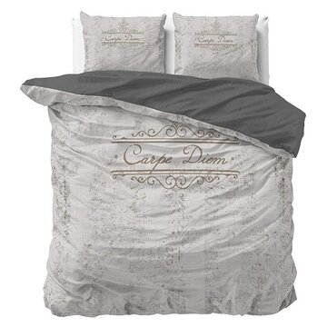 Sleeptime Essentials Carpe Diem 2 - Zand Dekbedovertrek