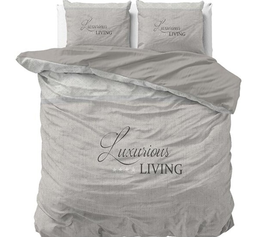 Luxurious Living - Zand Dekbedovertrek