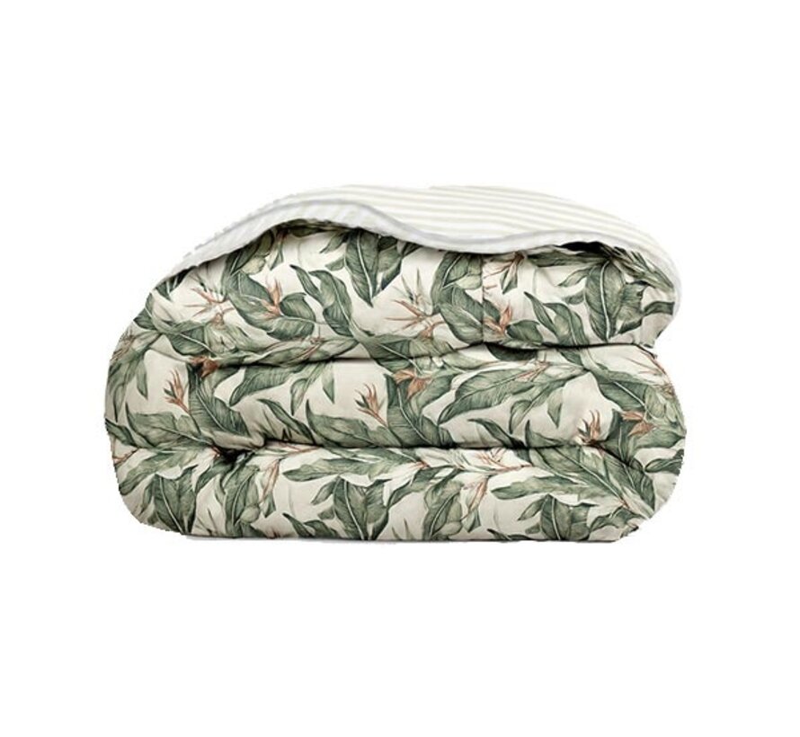 Dekbed Zonder Overtrek - Floral Green
