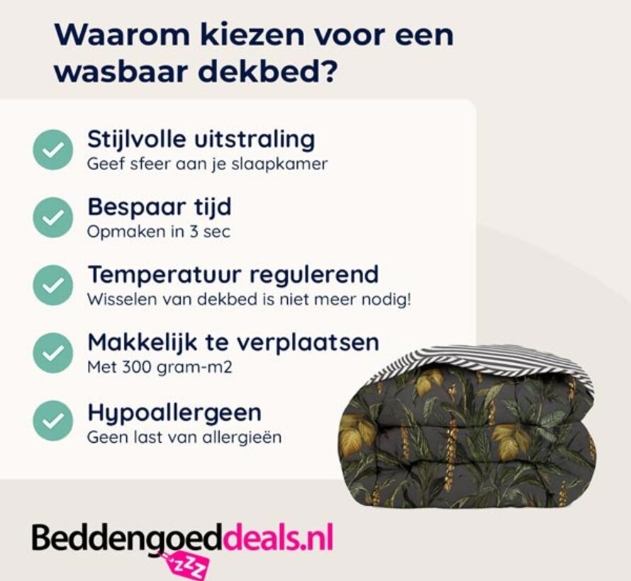 Dekbed Zonder Overtrek - Golden Foliage