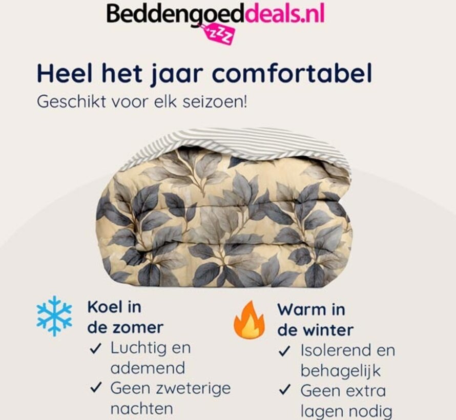Dekbed Zonder Overtrek - Autumn Leafs