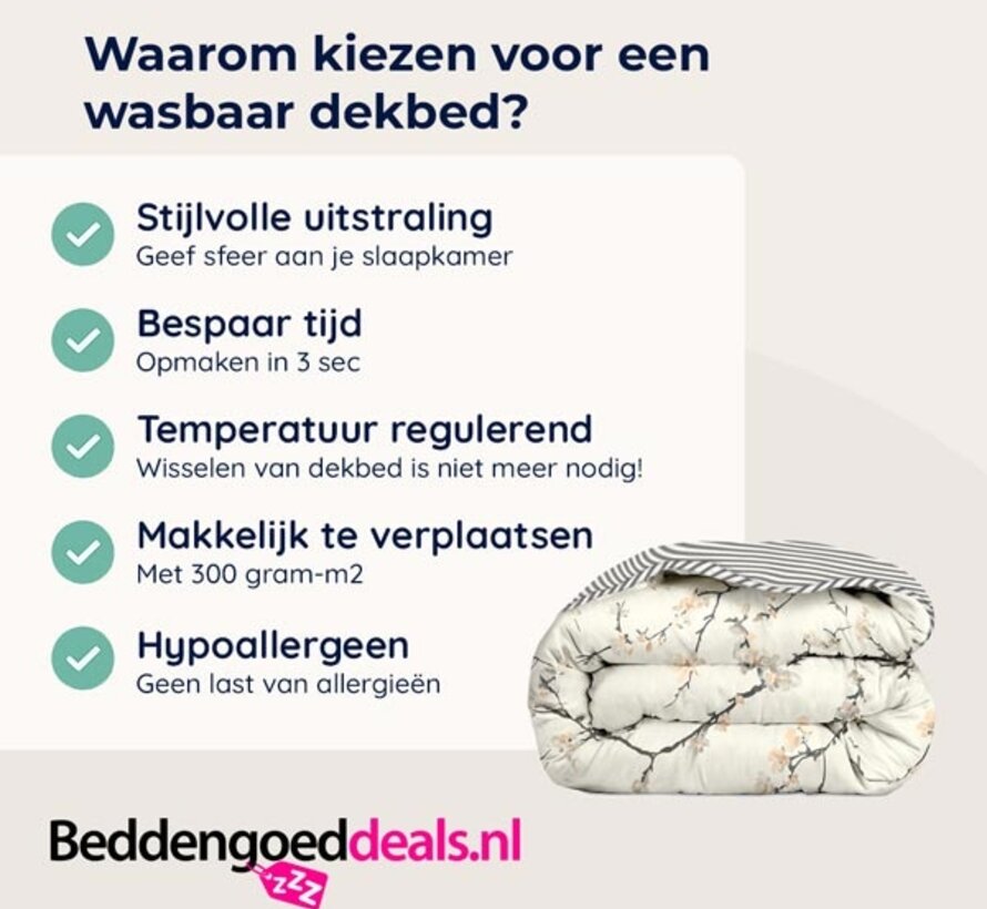Dekbed Zonder Overtrek - Spring Blossom
