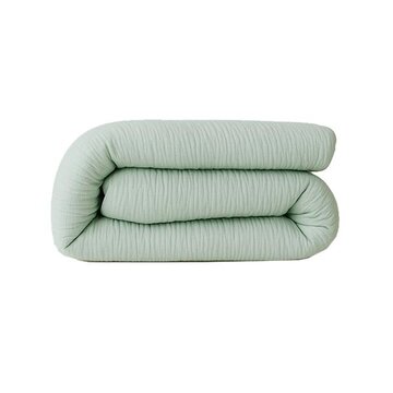 Zydante Dekbed Zonder Overtrek - Lichtgroen Micro Mousseline