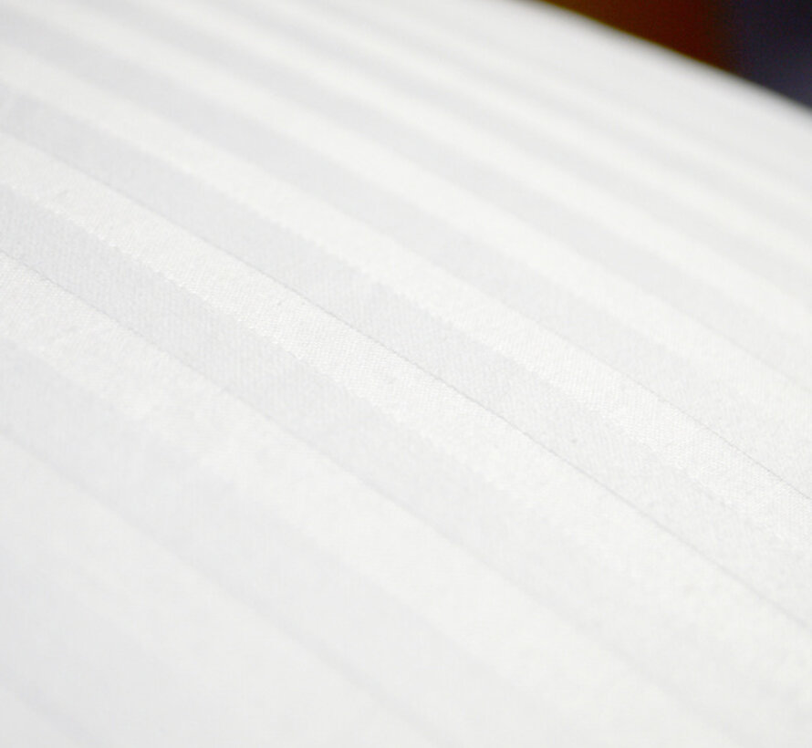 2-Pack: Boxkussen - Katoen - Satijnstreep