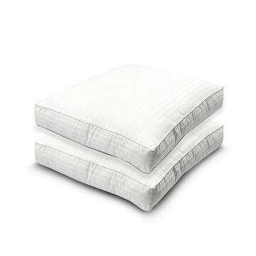 Zydante 2-Pack: Boxkussen - Katoen - Satijnstreep