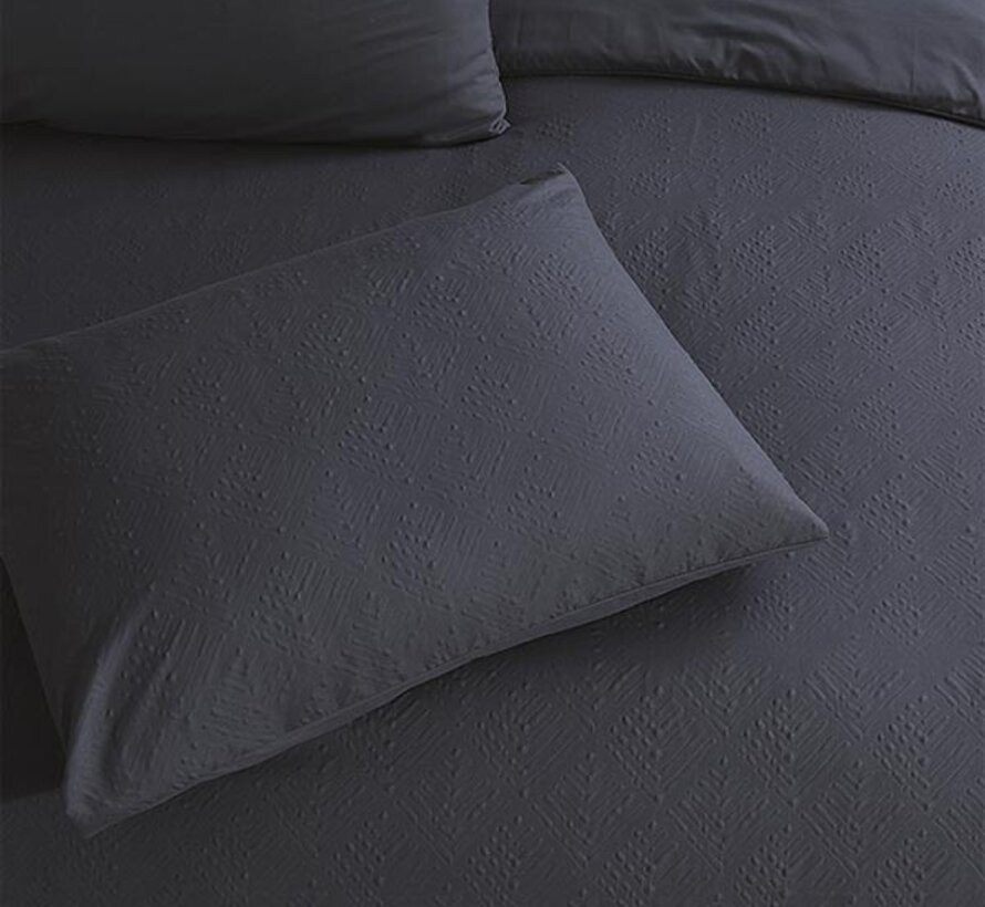 Milano 3D - Antraciet Dekbedovertrek