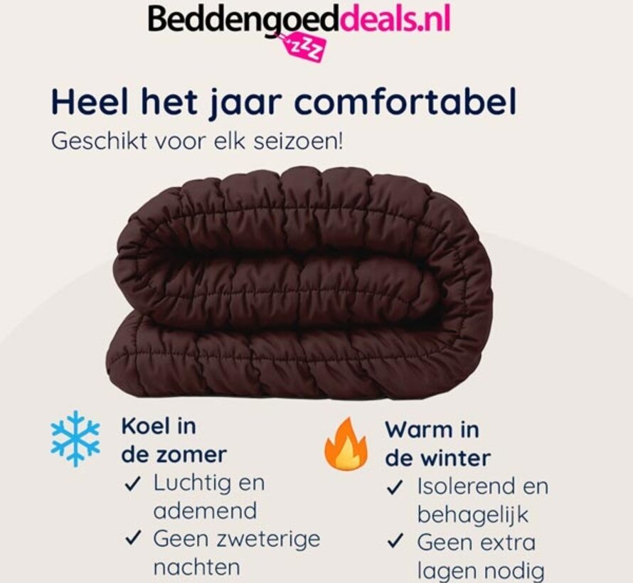 Dekbed Zonder Overtrek - Rozijn Puffy