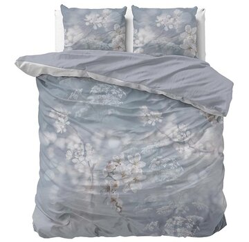 Sleeptime Essentials Frost Nature - Blauw Dekbedovertrek