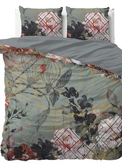 Sleeptime Essentials Triangle Nature - Groen Dekbedovertrek