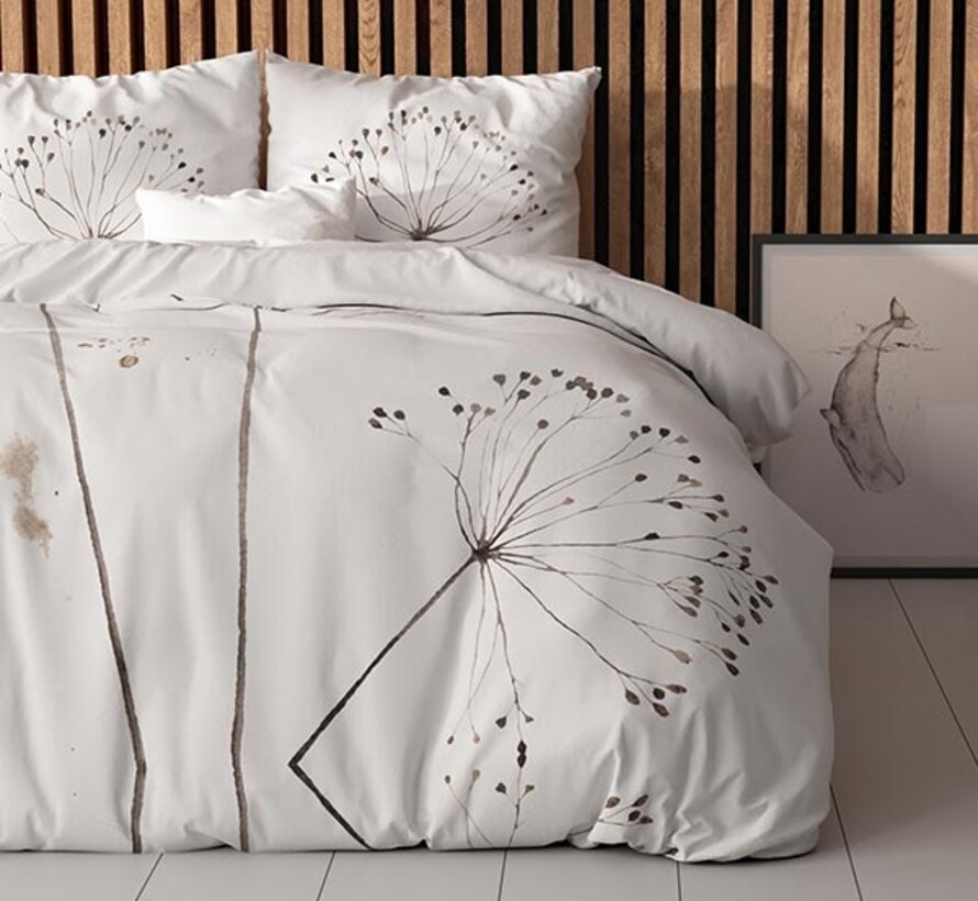 Light Spring - Wit Dekbedovertrek