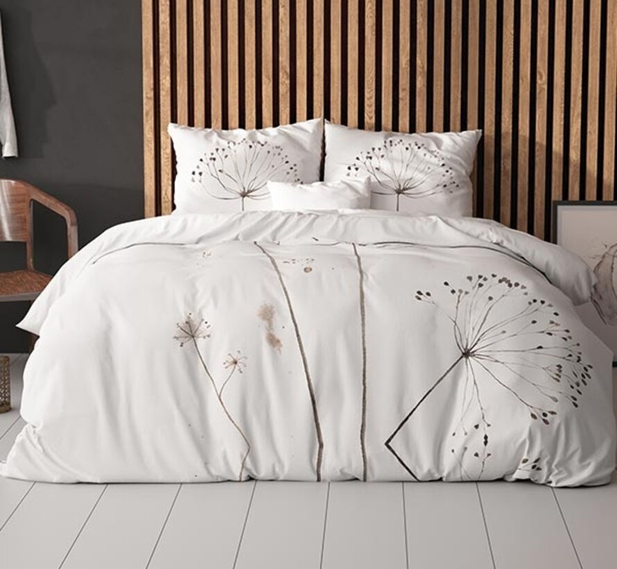 Light Spring - Wit Dekbedovertrek