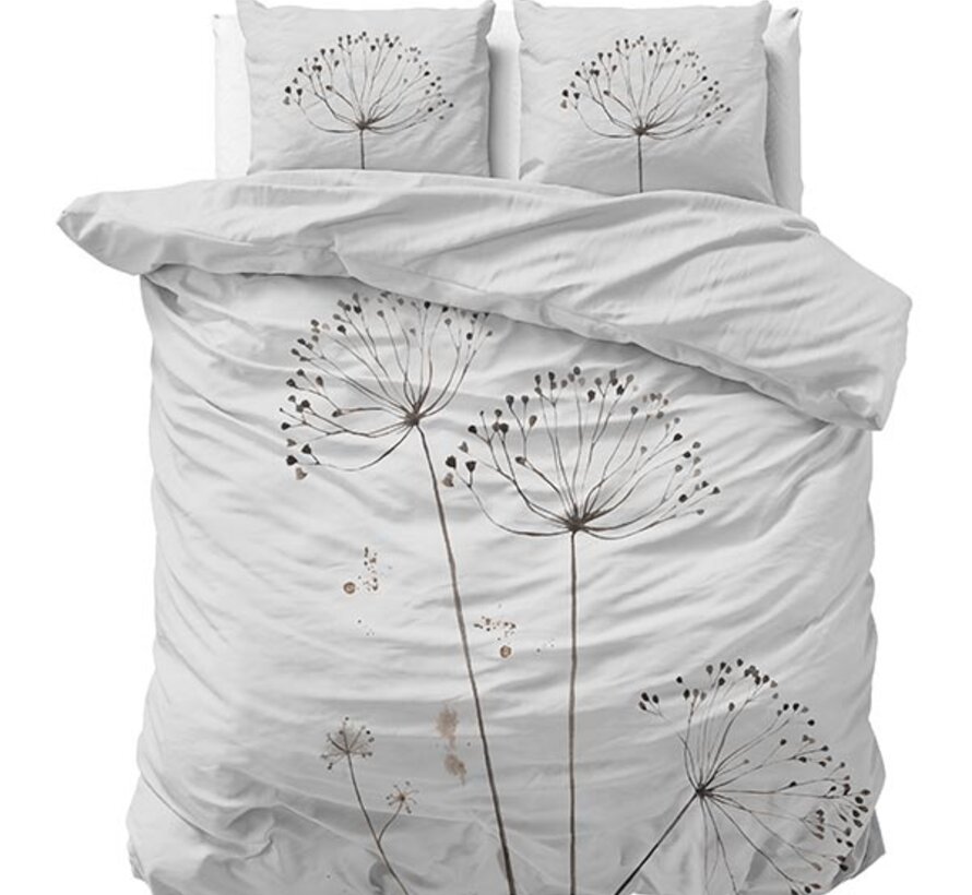 Light Spring - Wit Dekbedovertrek