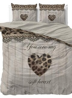 Sleeptime Essentials You Are My Heart - Zand Dekbedovertrek