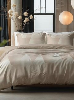 Sleeptime Pure Blush Angles - Zand/Beige Dekbedovertrek