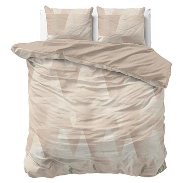 Sleeptime Pure Blush Angles - Zand/Beige Dekbedovertrek