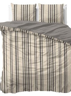 Sleeptime Pure Linear Linen - Zand Dekbedovertrek