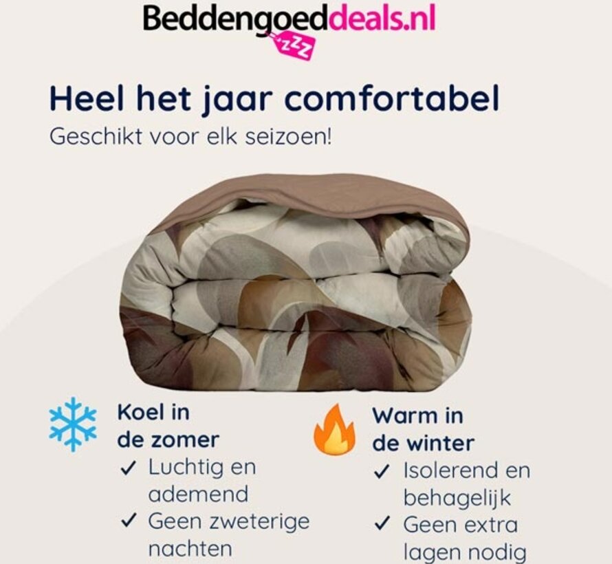 Dekbed Zonder Overtrek - Modern flow