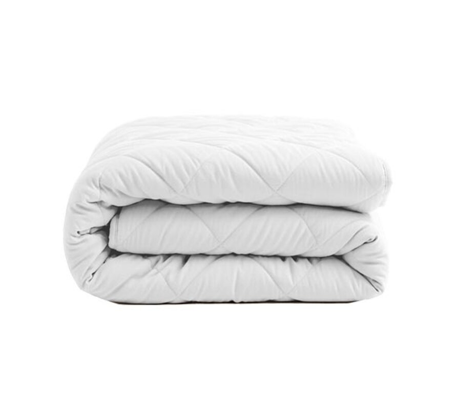 Dekbed Zonder Overtrek - Wit Perkaal Katoen