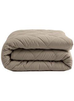 Zydante Dekbed Zonder Overtrek - Taupe Perkaal Katoen