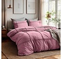 Washed Tufted - Oud Roze Dekbedovertrek