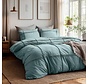 Washed Tufted - Groen Dekbedovertrek